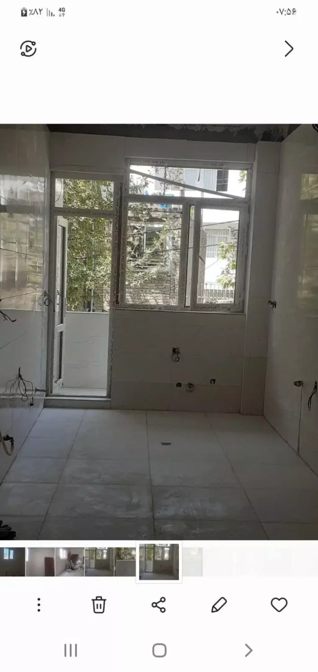 یک واحد مسکونی 60 متری نوساز اجاره داده می‌شود