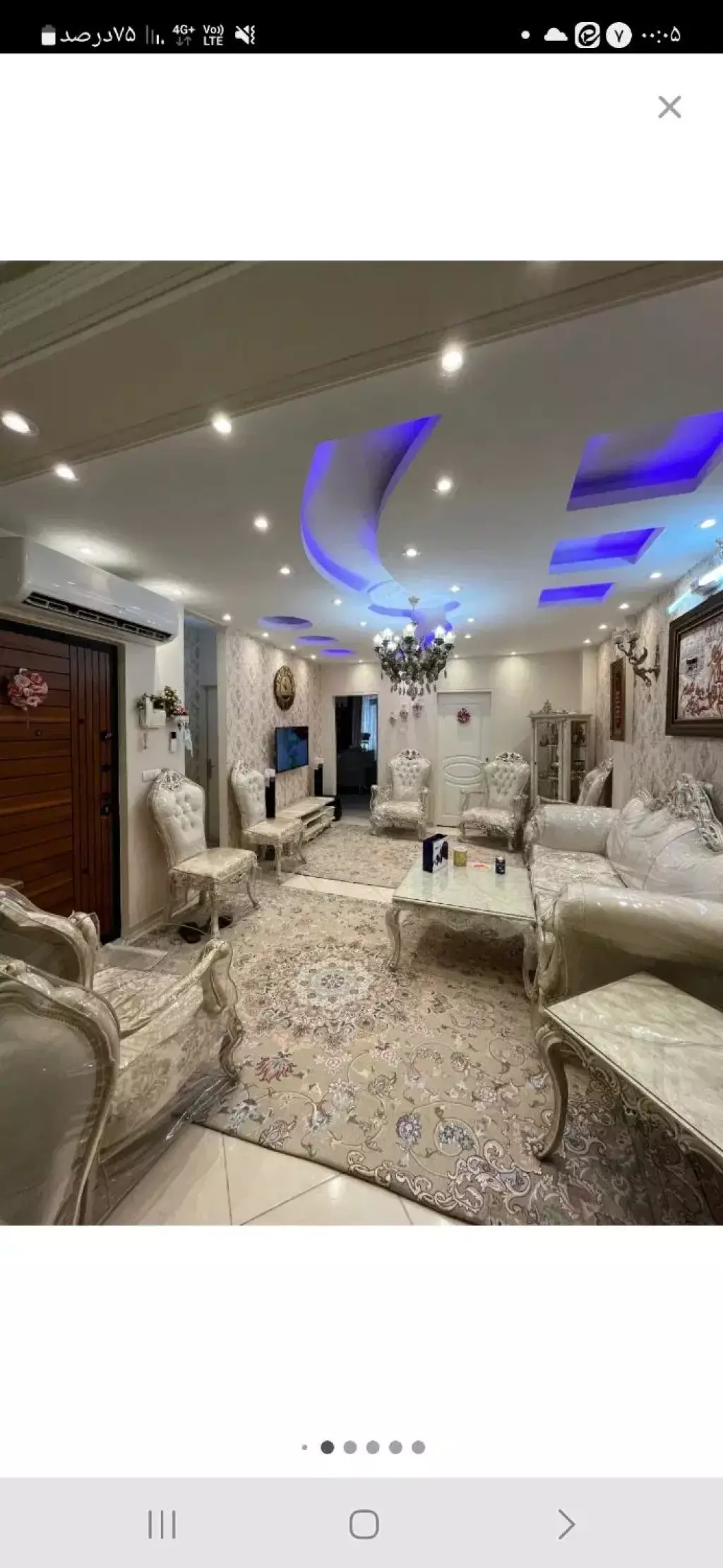 اپارتمان تک واحدی خوش نقشه فول امکانات شهمیرزادی - تصویر 3