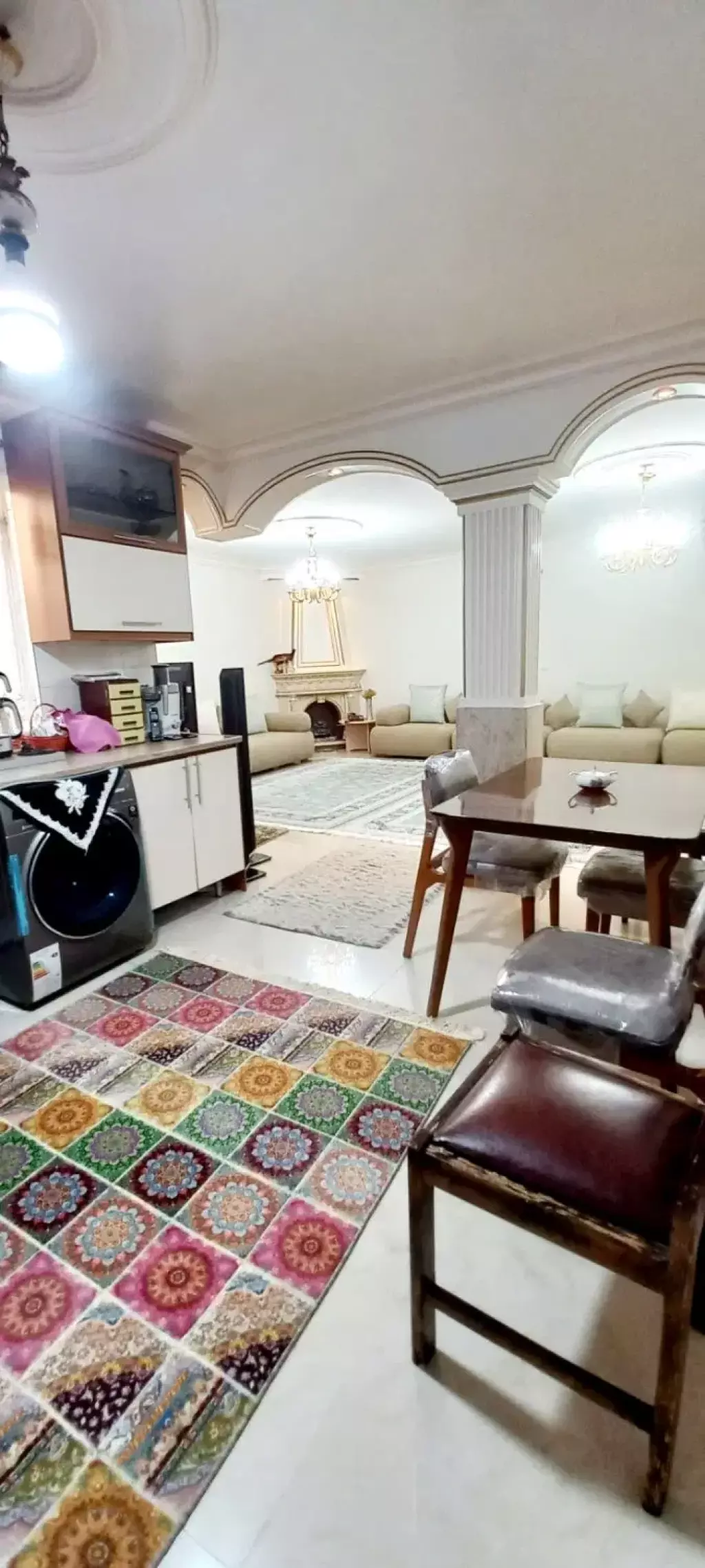 اپارتمان 110 متری سعادت اباد پارک پرواز - تصویر 9