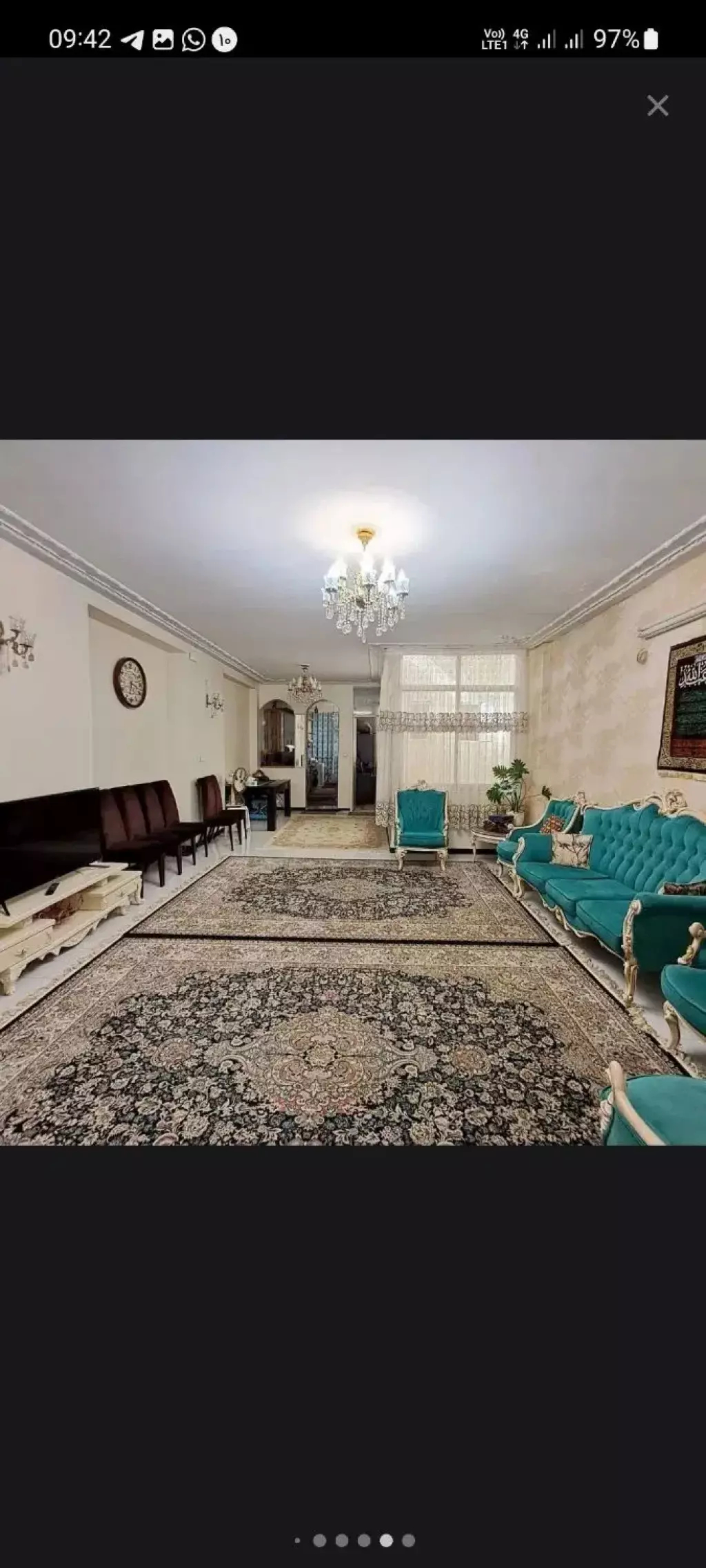 نارمک 120متر ویلایی2خواب شمالی طبقه روی همکف - تصویر 6