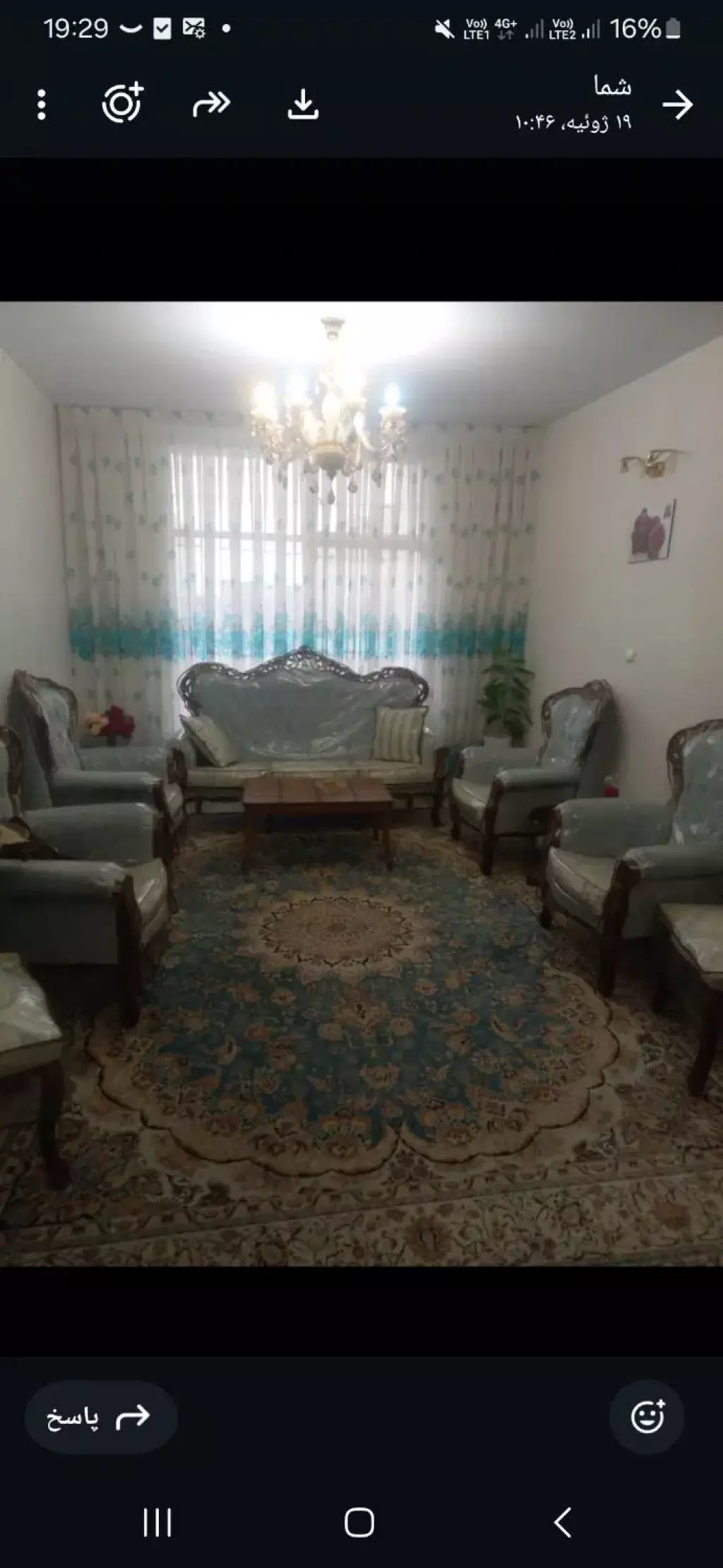 اجاره آپارتمان 106 متری در پاسداران
