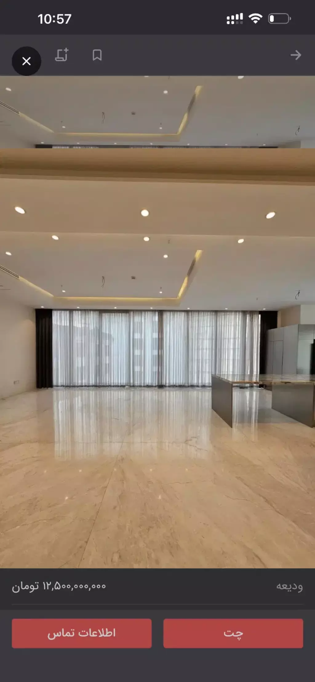 اجاره آپارتمان 270 متری در زعفرانیه