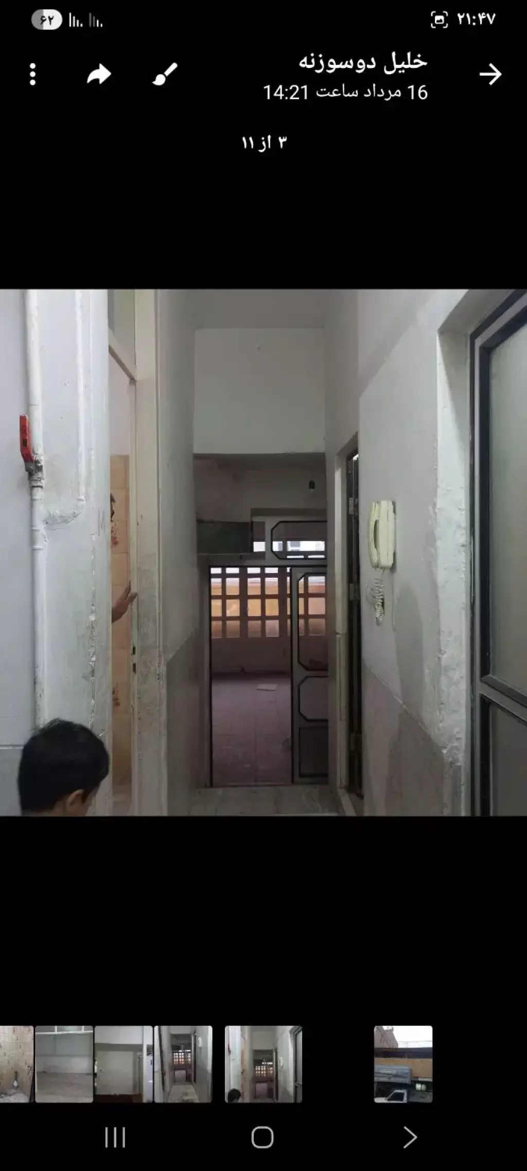 فروش زمین و کلنگی 57 متری در مظاهری - تصویر 4