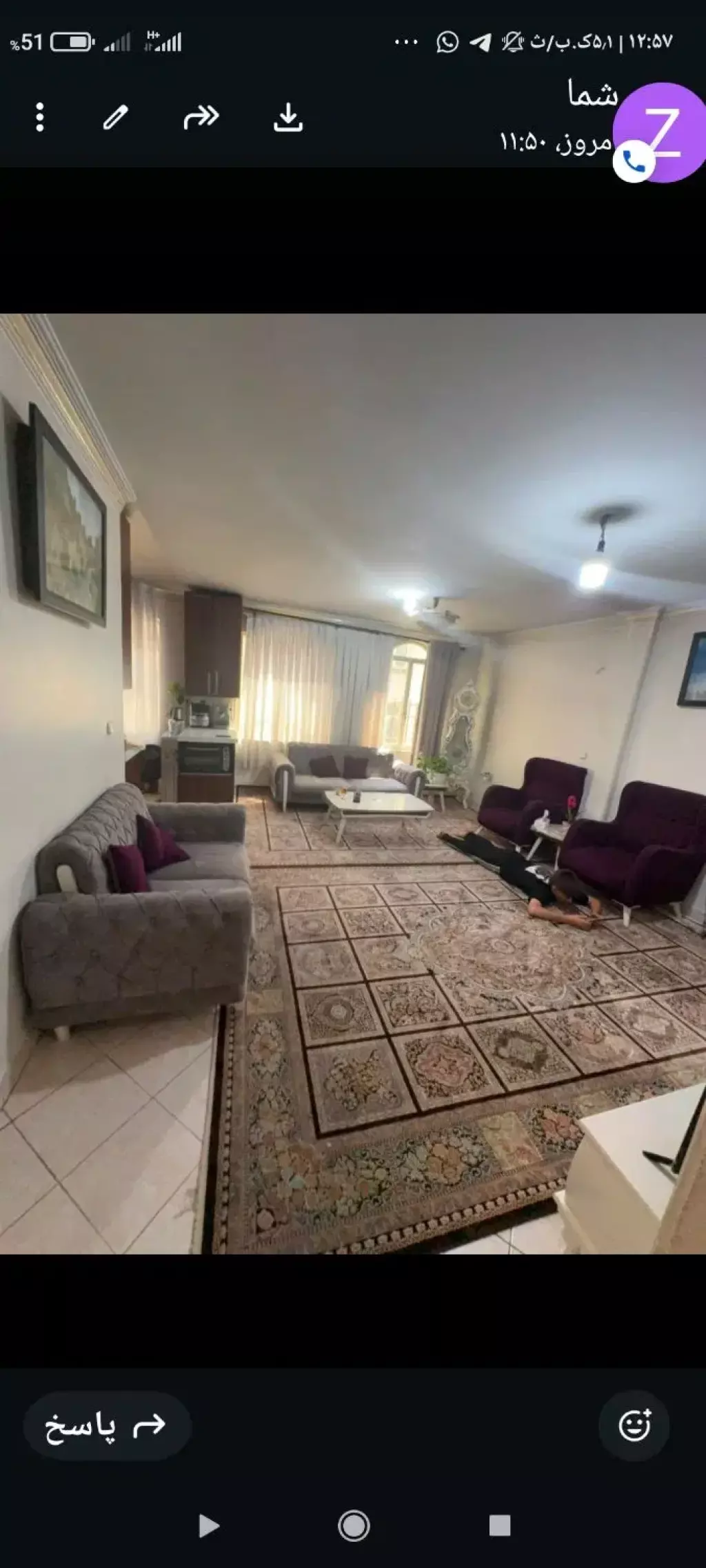 اجاره آپارتمان 64 متری در ارامنه - تصویر 2