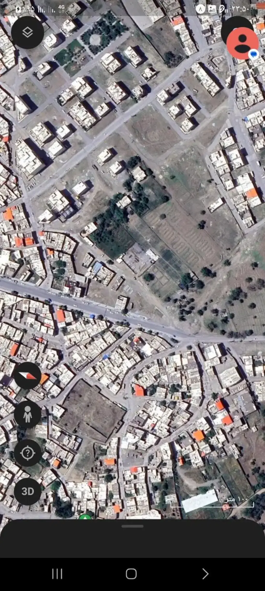 فروش زمین و کلنگی 1500 متری در دکتر هوشیار - تصویر 2