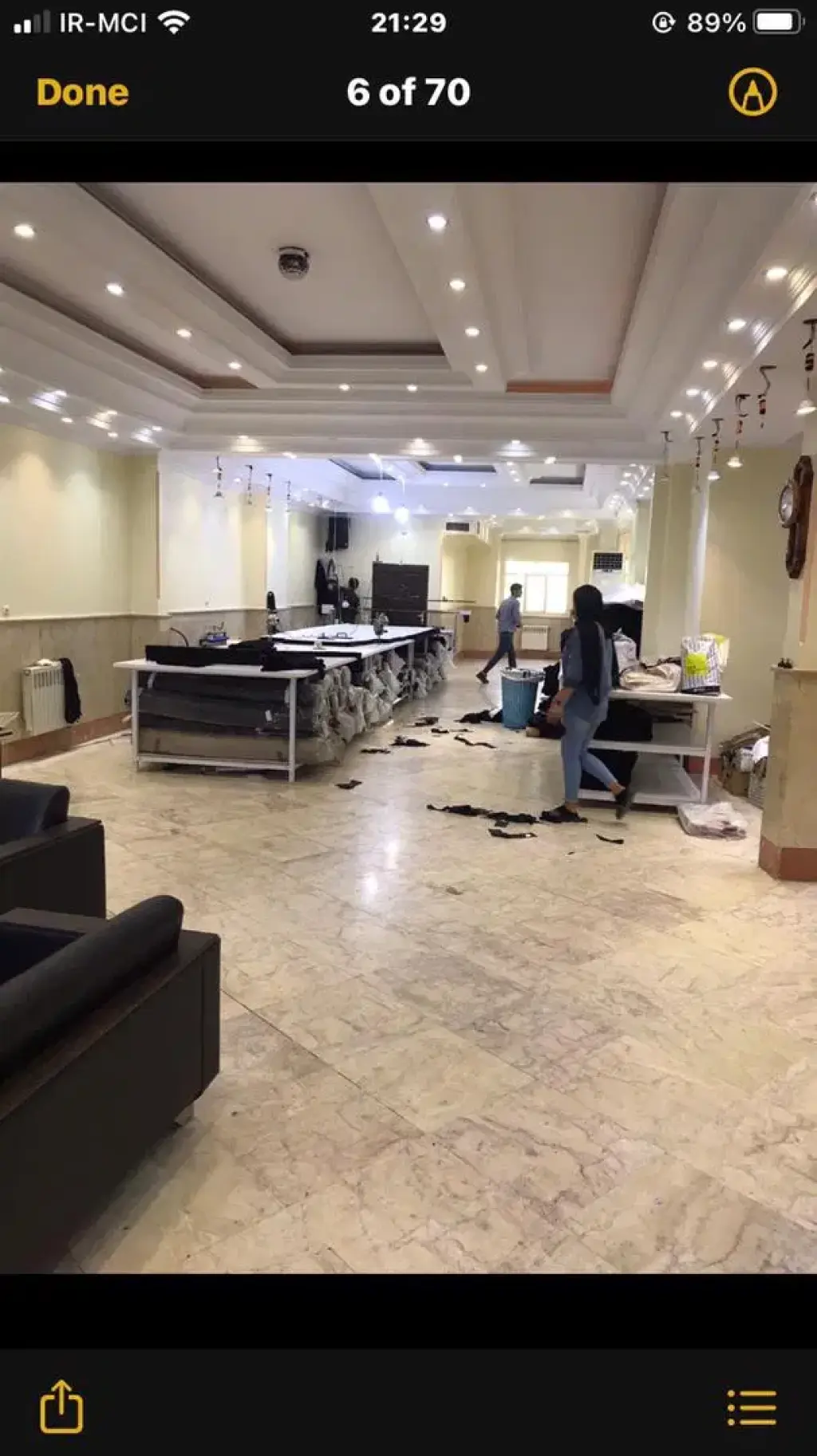 اجاره اداری و تجاری 200 متری در خاک سفید
